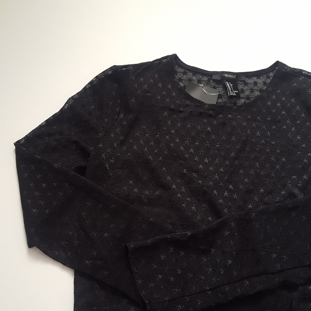 Forever 21 Knit Top with Stars